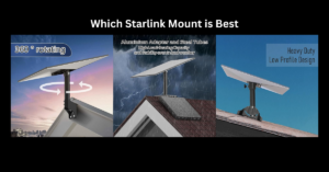 Overview of various Starlink mounts with descriptions of ideal use cases, helping users decide which Starlink mount is best for their needs.