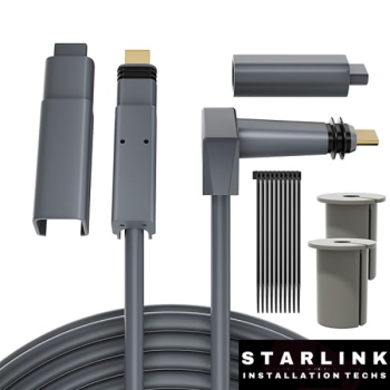 Starlink Gen 2 Standard Actuated Cable 150FT shop accessory option.